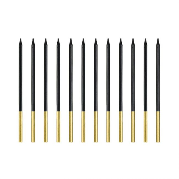Candles - Black and Gold